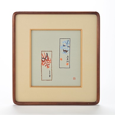 日本刺繍　額付 オリジナル刺繍] 額・12ヶ月の花 | 【通販】日本刺繍・京繍の