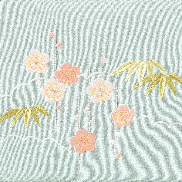 オリジナル刺繍] ふくさ(掛ふくさ、包みふくさ) | 【通販】日本刺繍